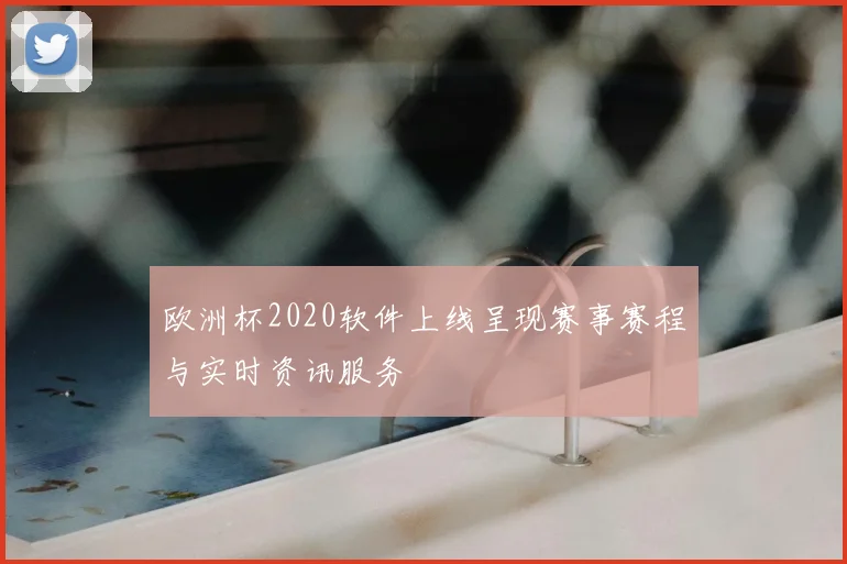 欧洲杯2020软件上线呈现赛事赛程与实时资讯服务